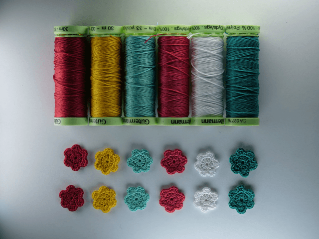 Boucles d’oreilles argentées - Hibiscus